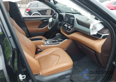 2022 Toyota Highlander Platinum из США, поврежденный, VIN 5TDFZRBH0NS189051